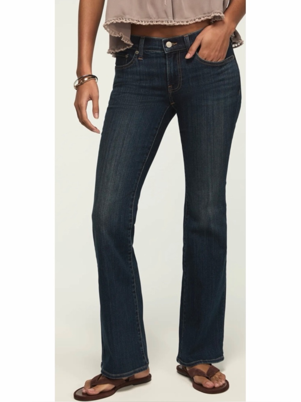 Lucky Brand sweet mid rise flare